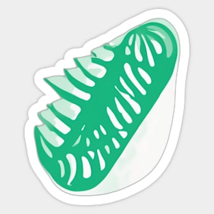 Lush Monstera Leaf Design No. 876 Sticker